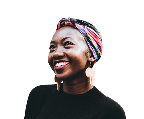 Photo of smiling woman